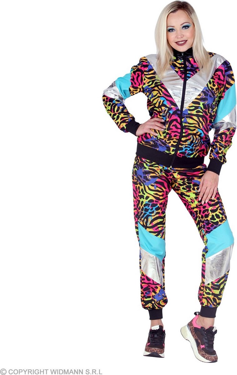 Jaren 80 & 90 Kostuum | Foute Wildspotter Jaren 80 Kostuum | Large | Carnaval kostuum | Verkleedkleding